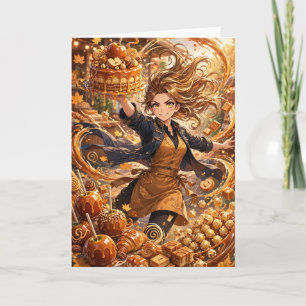 Autumn Sweet Treats Greeting Card