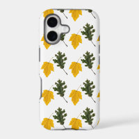 Autumn Symmetry Leaf Pattern