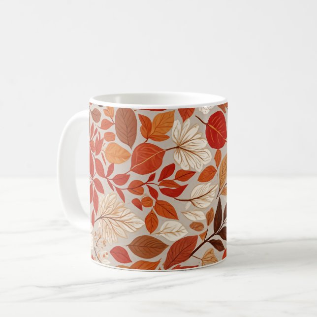 Autumn Tapestry Coffee Mug (Front Left)