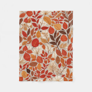 Autumn Tapestry Fleece Blanket