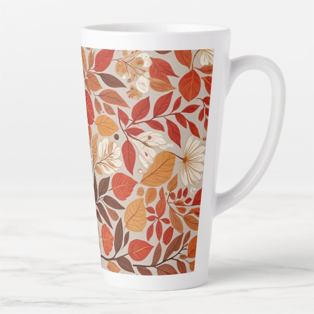 Autumn Tapestry Latte Mug (Right)