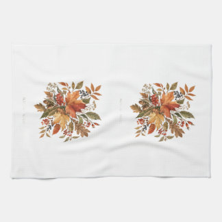 Autumn tea towel