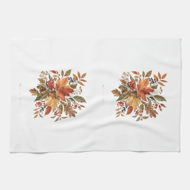 Autumn tea towel (Horizontal)