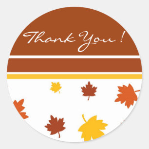 Autumn Thank You ! - Sticker