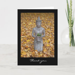 Autumn Thanks Thank You Card