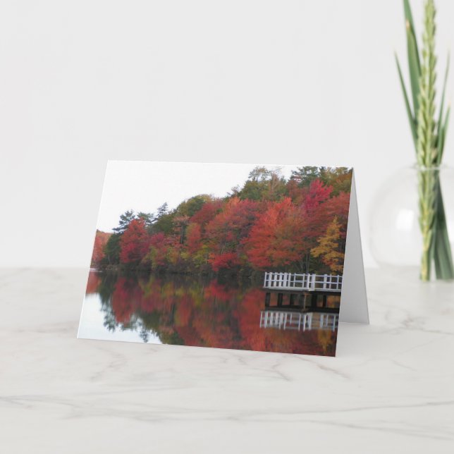 Autumn Thanksgiving Card (Front)