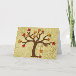 Autumn Thanksgiving Card