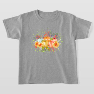 Autumn Thanksgiving Grey T-Shirt