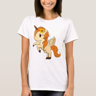 Autumn Thanksgiving Unicorn Pegasus T-Shirt