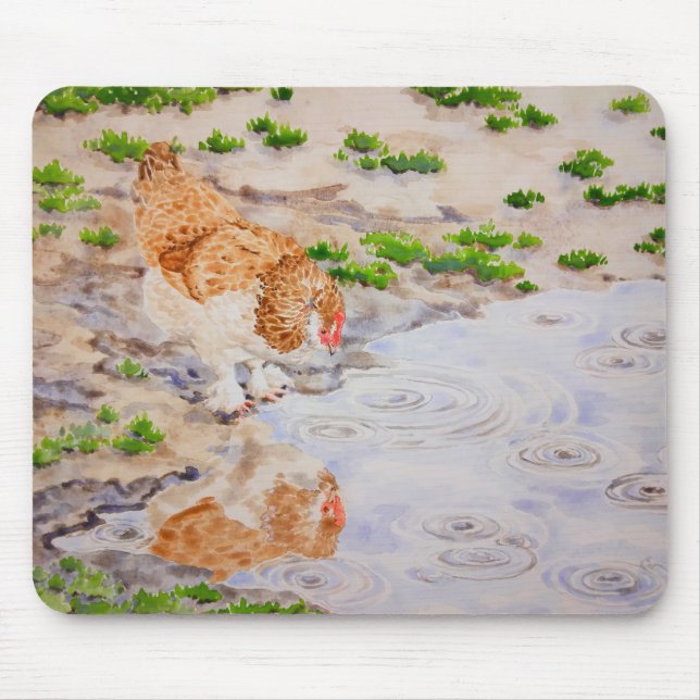 Autumn the Chicken Mousepad (Front)