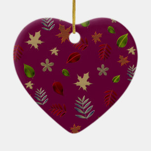 autumn ,the third season ceramic tree decoration