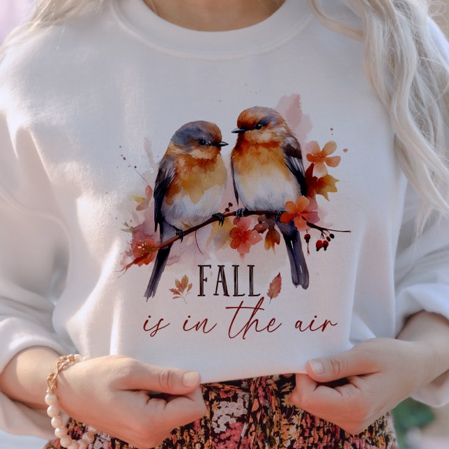AUTUMN THEMED FALL IN THE AIR  BIRDS SWEATSHIRT (Creator Uploaded)