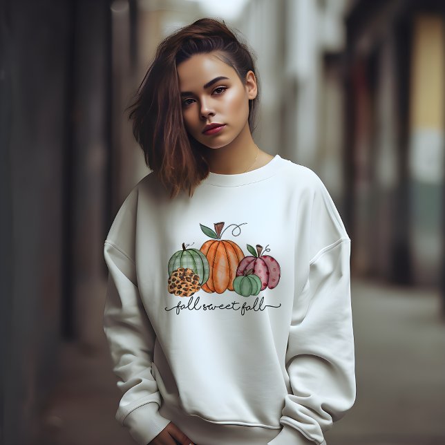 AUTUMN THEMED FALL SWEET FALL PUMPKIN SWEATSHIRT (Creator Uploaded)