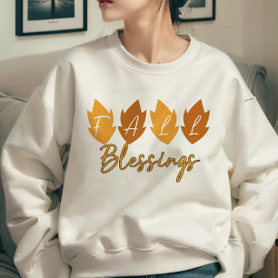 AUTUMN THEMED RETRO FALL BLESSINGS SWEATSHIRT
