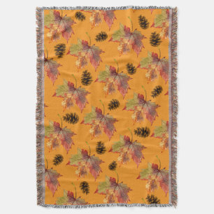 Autumn throw blanket