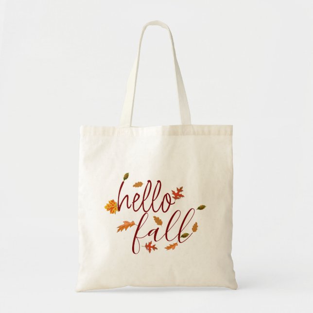 Autumn  tote bag (Front)