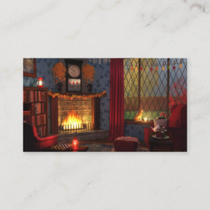 Autumn Tranquillity Bookmarks Business Card
