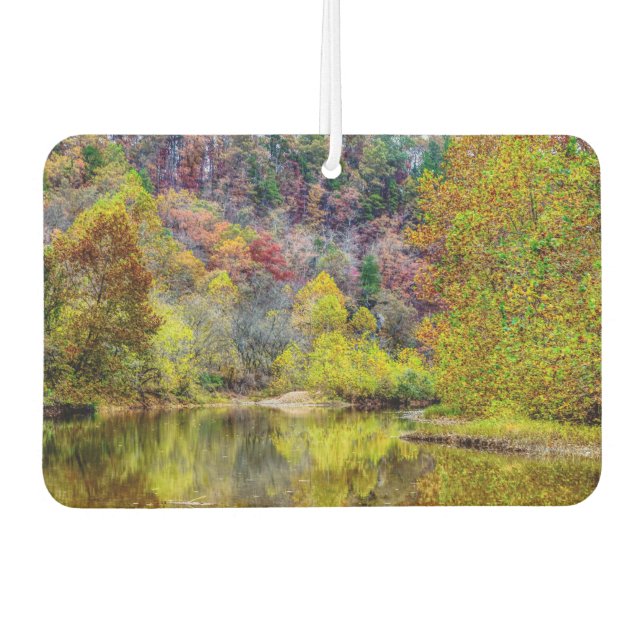 Autumn Tranquillity Car Air Freshener (Front)