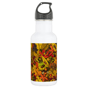 Autumn treasures 532 ml water bottle