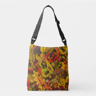 Autumn treasures crossbody bag