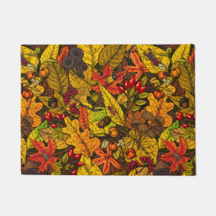 Autumn treasures doormat