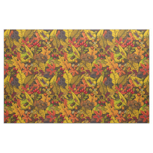 Autumn treasures fabric