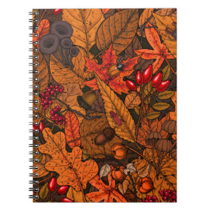 Autumn treasures notebook