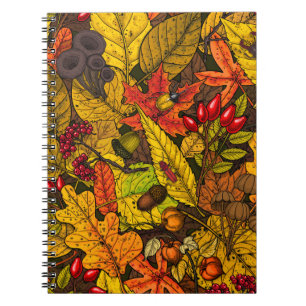 Autumn treasures notebook