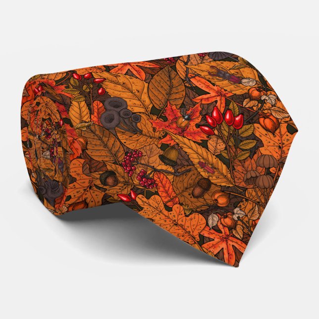 Autumn treasures tie (Rolled)
