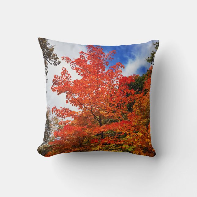Autumn tree cushion (Front)