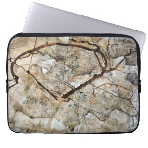 Autumn Tree in Movement by Egon Schiele Laptop Sleeve
