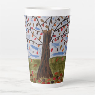 Autumn Tree Latte Mug