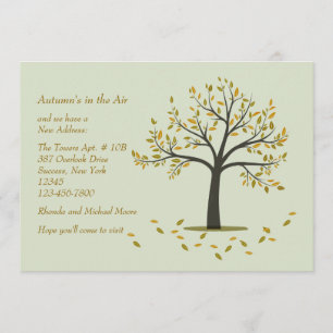 Autumn Tree Moving Announcement