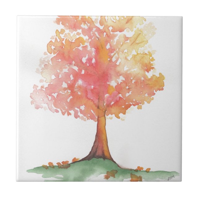 Autumn Tree Tile (Front)