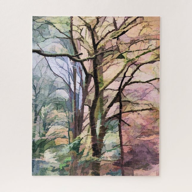AUTUMN TREES JIGSAW PUZZLE (Vertical)