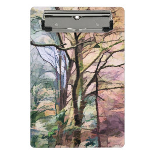 AUTUMN TREES MINI CLIPBOARD