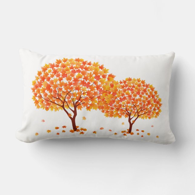 Autumn Trees Pillow (Front)