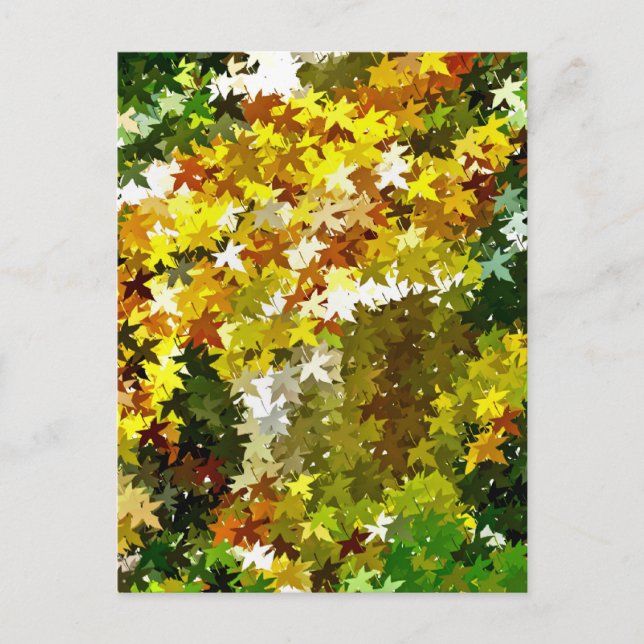 AUTUMN TREES POSTCARD (Front)