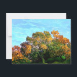 AUTUMN TREES POSTCARD<br><div class="desc">An art design of beautiful mountain autumn trees.</div>