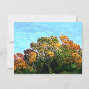 AUTUMN TREES POSTCARD
