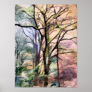 AUTUMN TREES POSTER