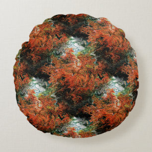 Autumn trees....... round cushion