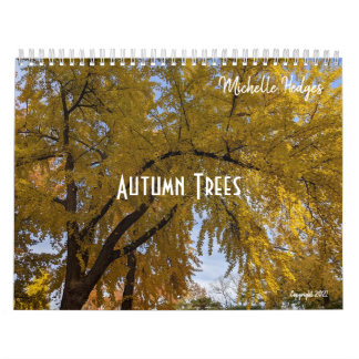 Autumn Trees Wall Calendar 2022