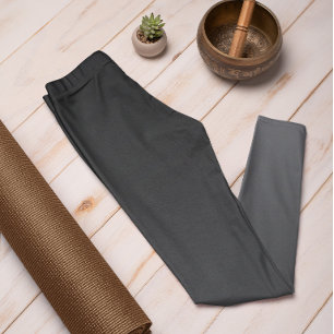 Autumn Trend Colour Slate Grey Ombre Leggings