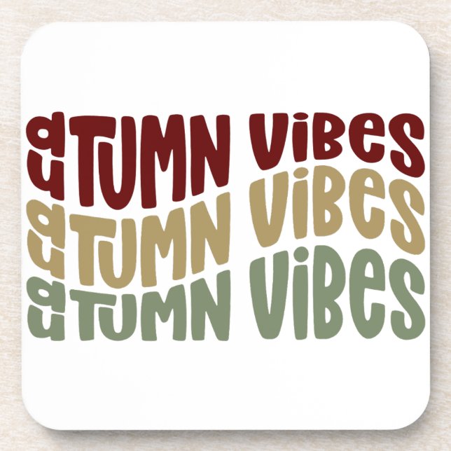 AUTUMN VIBES COASTER (Front)