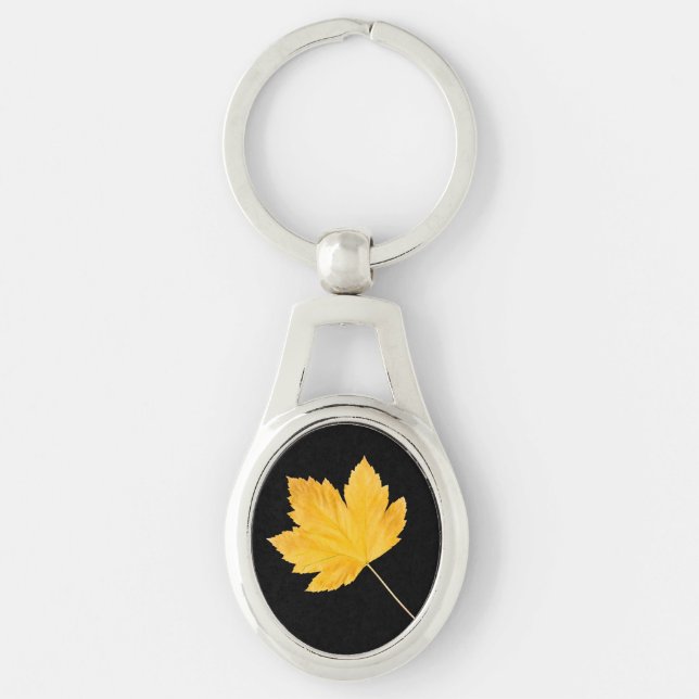 Autumn vibes key ring (Front)