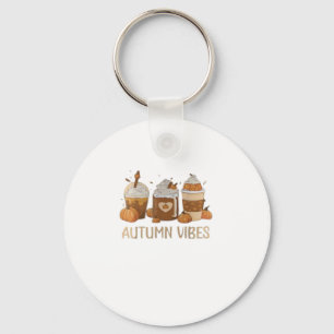 AUTUMN VIBES Oversized T-Shirt.png Key Ring