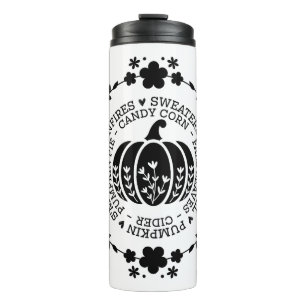Autumn Vibes Thermal Tumbler