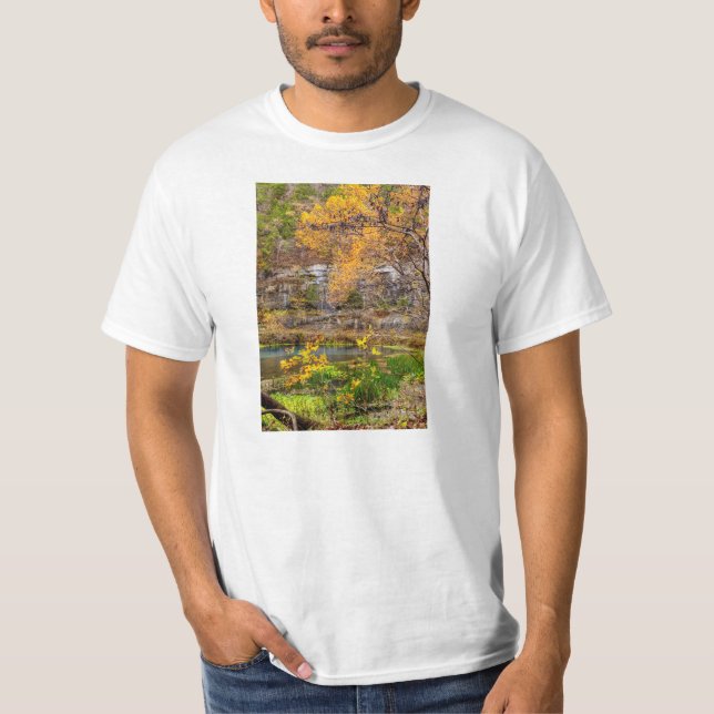 Autumn View Alley Spring T-Shirt (Front)