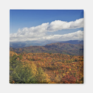 Autumn view of Southern Appalachian Mountains Magnet